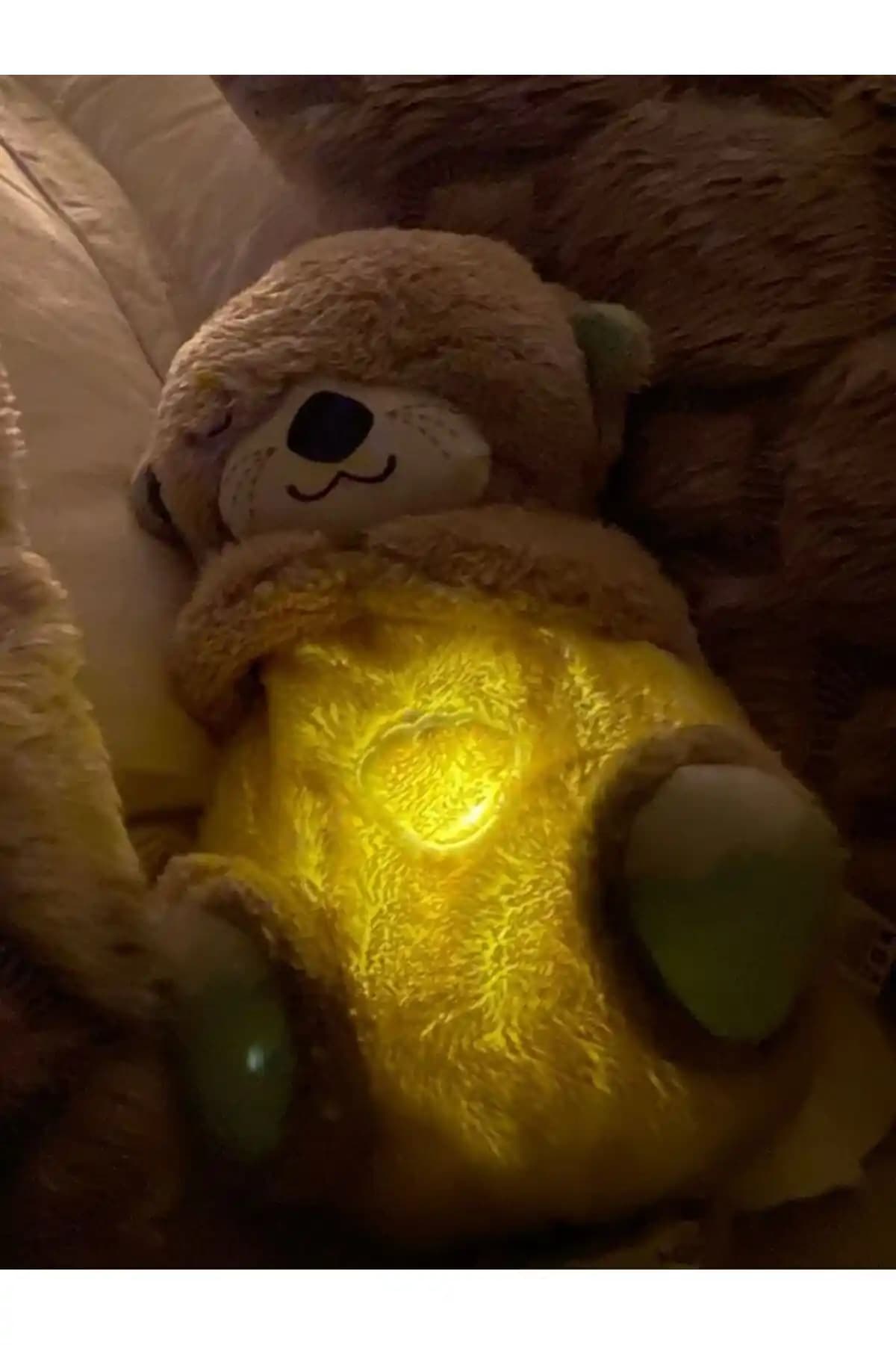 Ars Nefes Alan Su Samuru Uyku Ayıcığı: Bebekler İçin Konforlu ve Sakinleştirici Uyku Oyuncağı