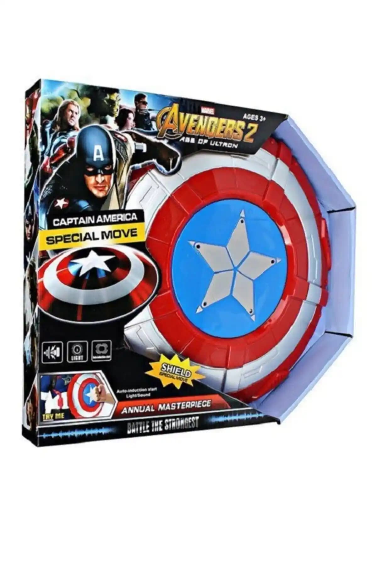 AVENGERS Kaptan Amerika Işıklı Sesli Oyuncak Kalkan İncelemesi ve Özellikleri