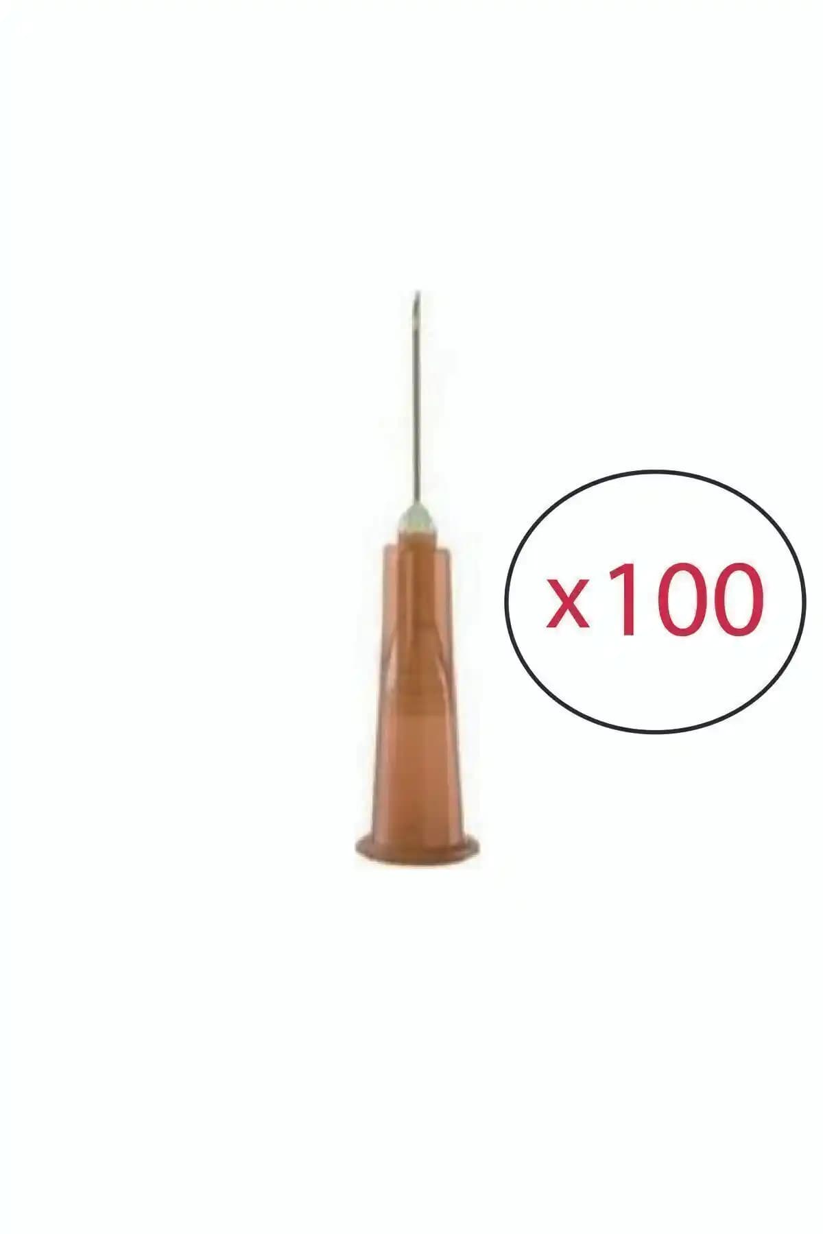 Ayset Kahverengi Steril 26G 13mm Hipodermik İğne Ucu 100 Adet - Medikal Kullanım İçin