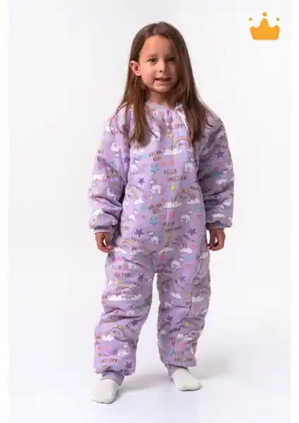 Baby Hola Begisa 2-8 Yaş Elyaf Dolgulu 2.5 Tog Çocuk Uyku Tulumu - Konforlu ve Sıcak