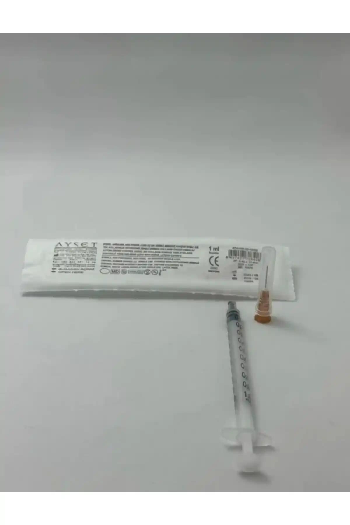 Berika 1 CC İnsülin Enjektörü 3P 26 G Kahverengi - Steril ve Kullanımı Kolay