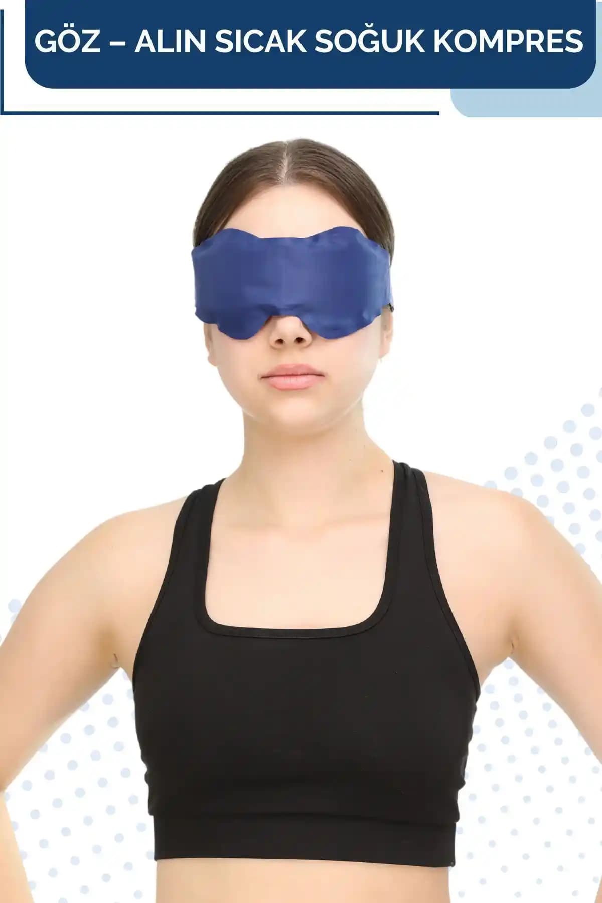 BLUEWELL ORTHOPEDICS Göz Maskesi: Ayarlanabilir Soğuk ve Sıcak Kompres Özellikli Rahatlatıcı Ürün