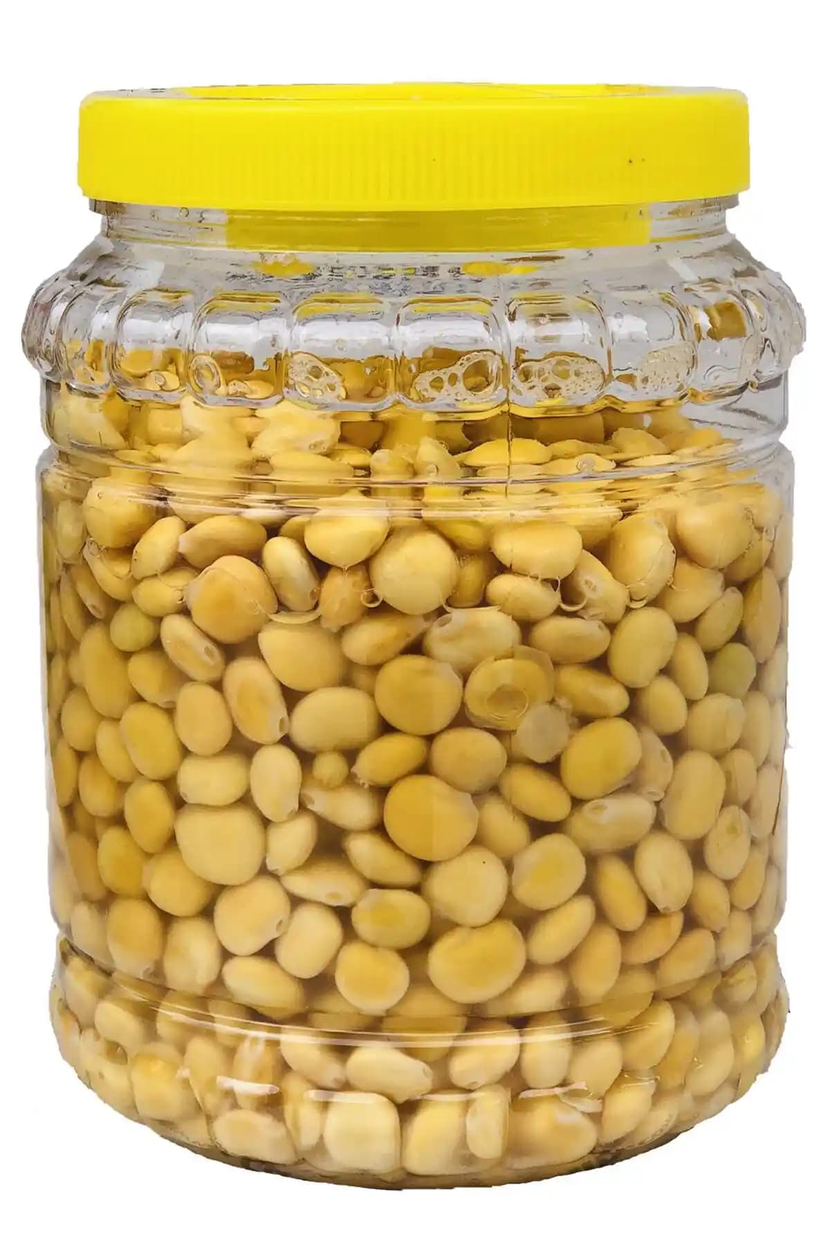 Bozkırlı Çavuşoğlu Termiye: Antalya'nın Geleneksel Kaynatılmış Acı Baklası 1 Kg Pet Ambalaj