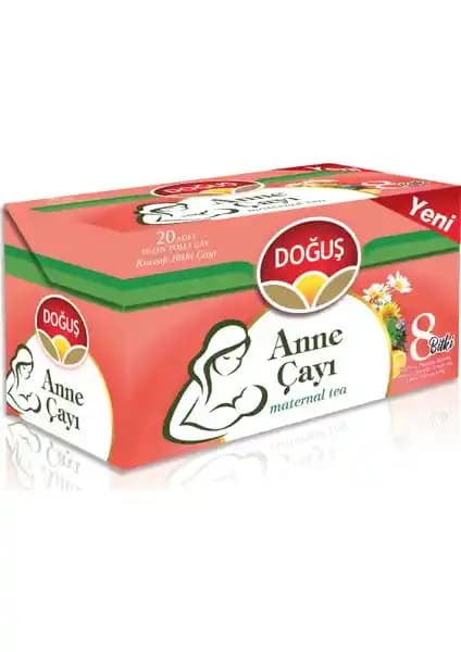Doğuş Anne Çayı Karışık Bitki Süzen Poşet Çay 20'li: Sindirim ve Rahatlama İçin Doğal Destek
