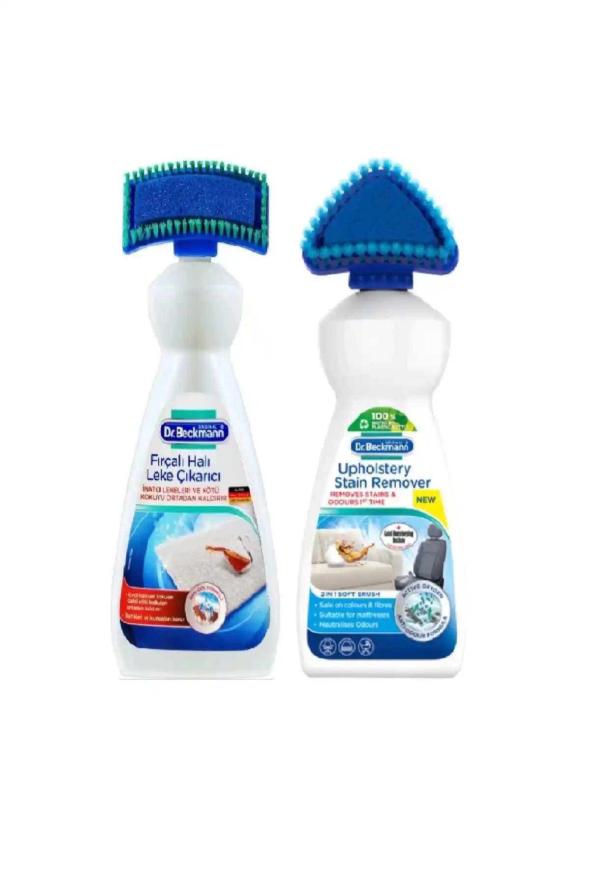 Dr. Beckmann 2'li Leke Çıkarıcı Seti: Halı ve Döşemelik Kumaşlar İçin Etkili Temizlik Çözümü