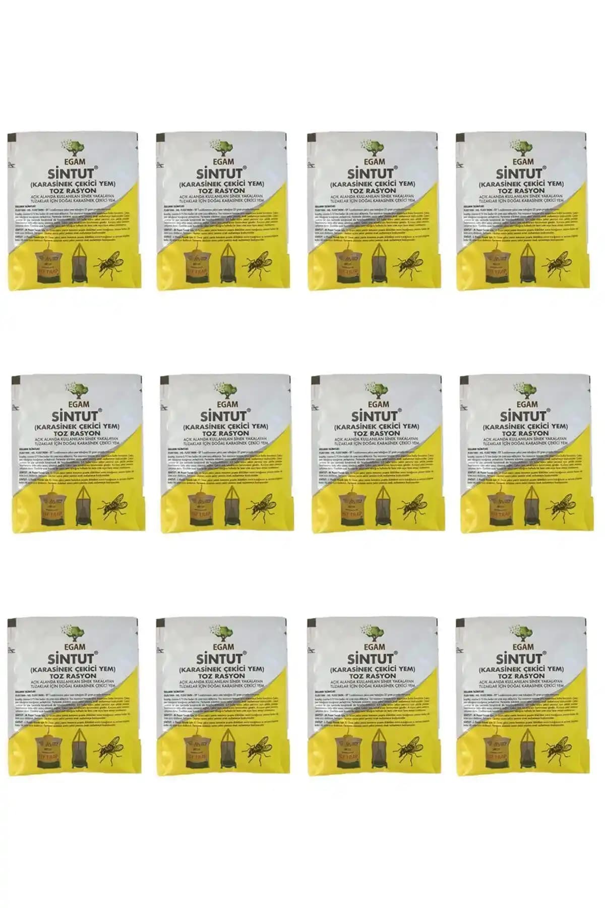 Egam Sintut 12'li Karasinek Tuzağı İçin 300 Gr Doğal Çekici Yem