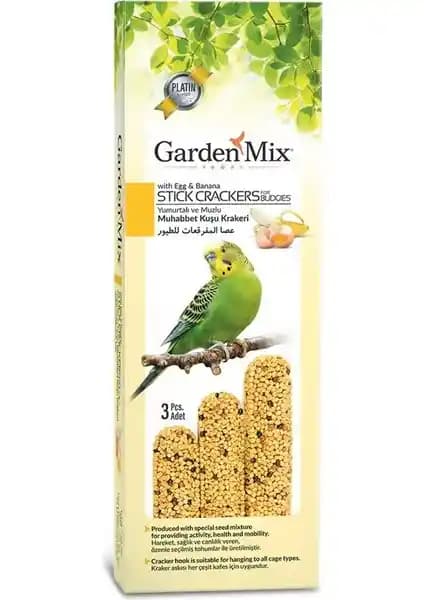 Garden Mix Platin Muzlu Yumurtalı Kuş Krakeri 3Lü – Sağlıklı ve Doğal Kuş Besini