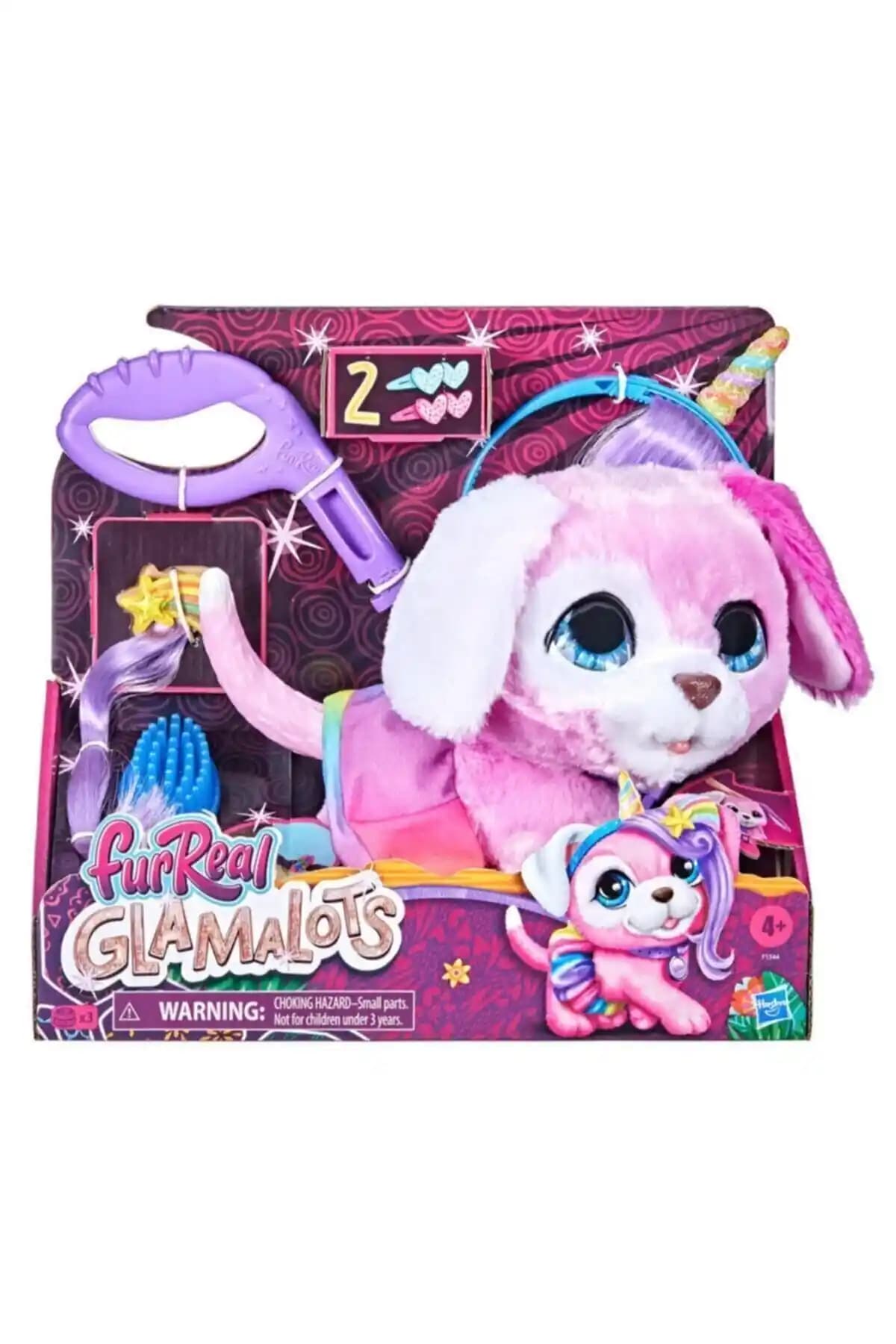 Hasbro Furreal Yürüyen ve Konuşan Unicorn Köpek: Çocuklar İçin İnteraktif Oyuncak