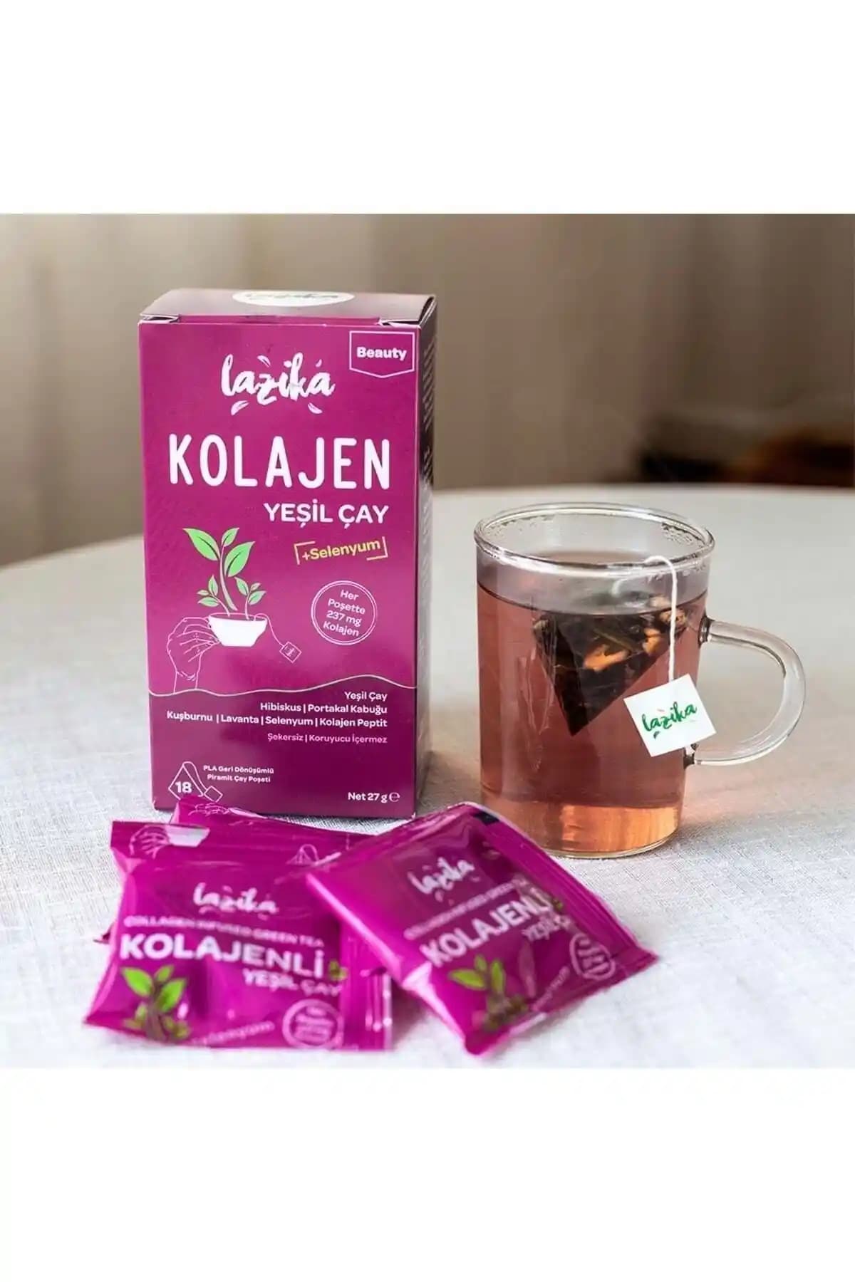 LAZİKA Kolajenli Yeşil Çay ile Cilt ve Eklem Sağlığını Destekleyen Doğal Çözüm