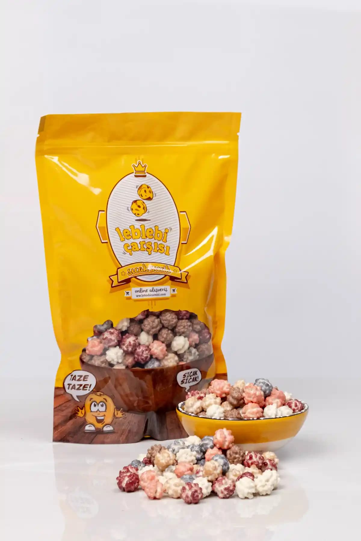 Leblebi Çarşısı Karışık Leblebi Drajesi 250 Gr - Meyveli ve Çikolatalı Atıştırmalık