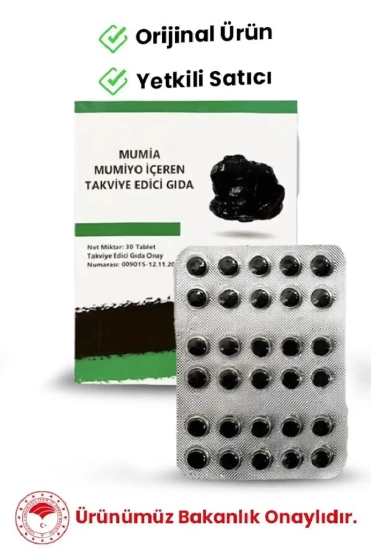 MUMİA MUMİYO: Doğal Tablet Takviye ile Enerji, Bağışıklık ve Cilt Sağlığınızı Destekleyin