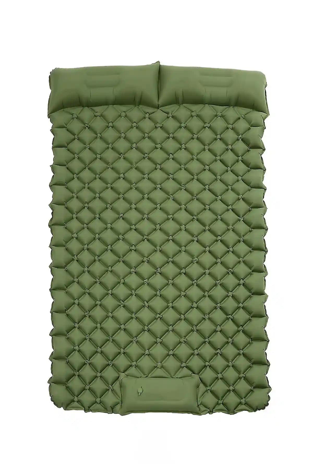 Onetick Fischer Pompasız Ayakla Şişen Çift Kişilik Katlanır Kamp Yatağı 190x120