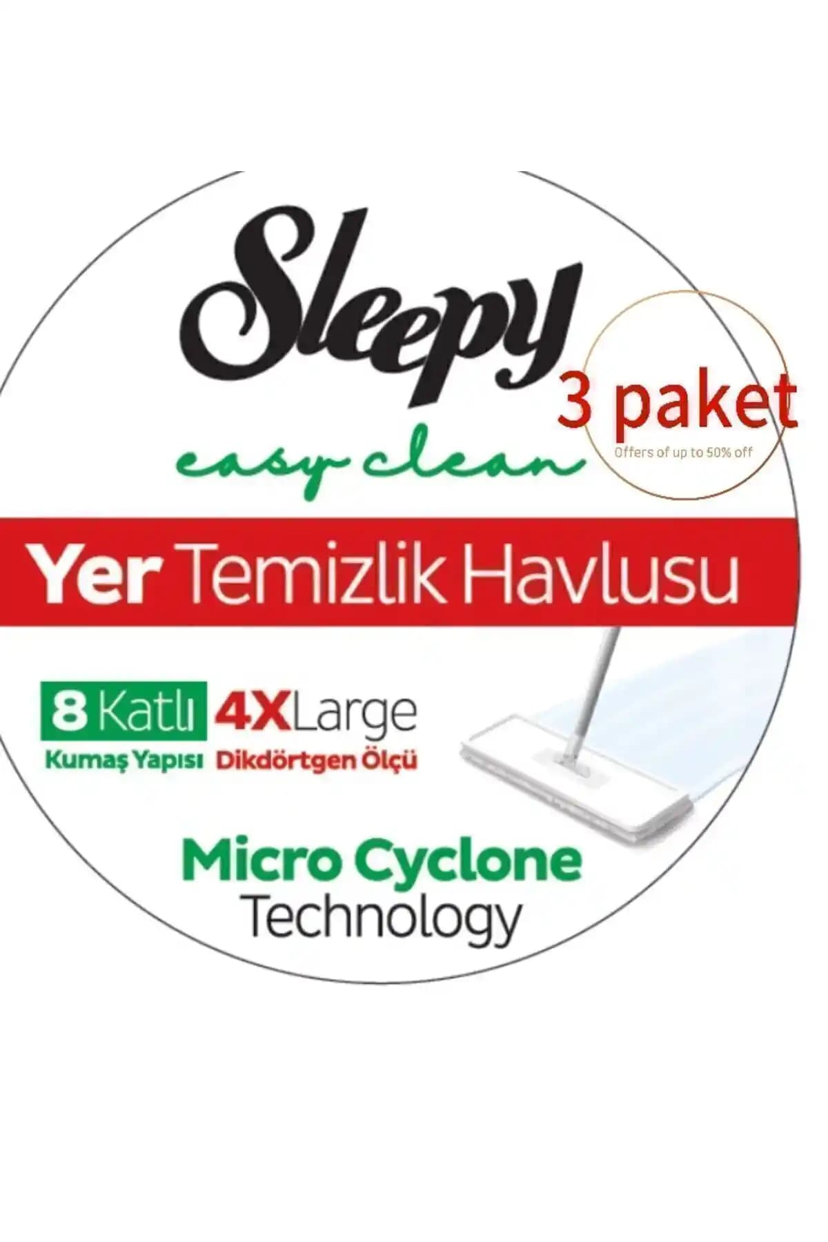 Sleepy Yüzey Yer Temizleme Havlusu: Doğal ve Pratik Zemin Temizliği Çözümü