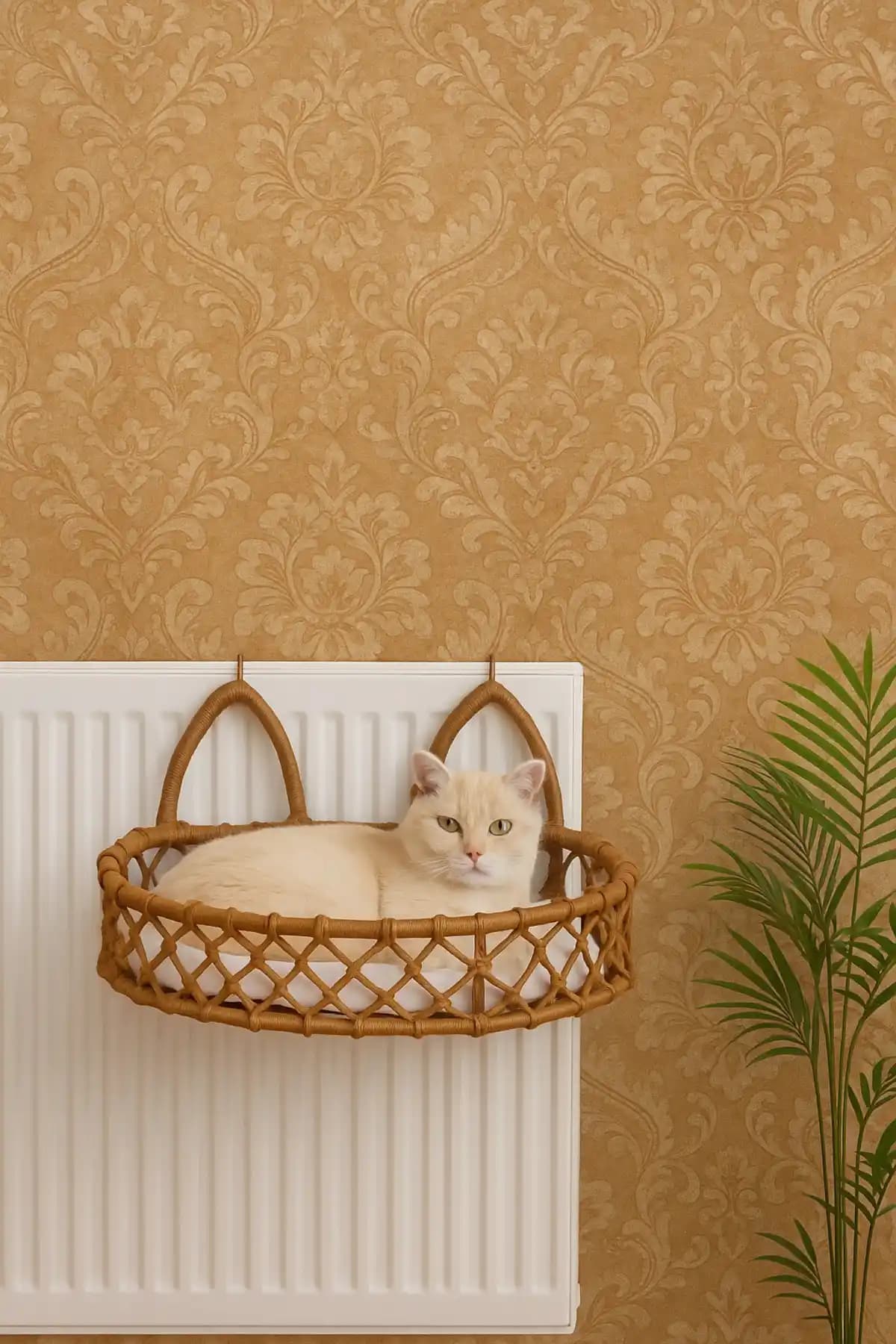 TASARYUM Kedi Köpek Kalorifer Yatağı: Konforlu ve Şık Hamak Tasarımıyla Isı Yalıtımı