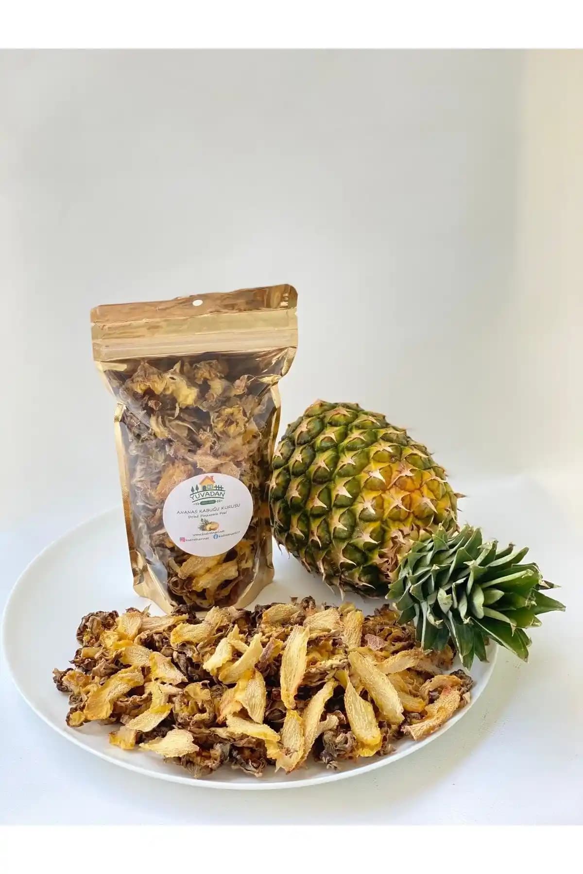 YUVADAN Bromelain Ananas Kabuklu Detoks Çayı - Doğal ve Katkısız Sağlık Desteği