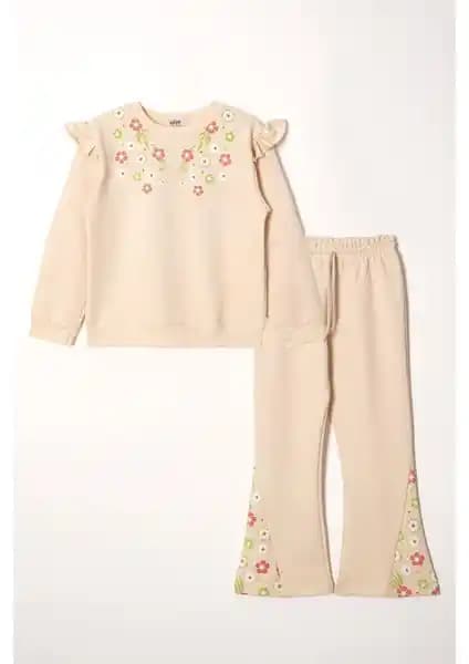 Zepkids Kız Çocuk Bisiklet Yaka ve Omuz Fırfırlı İkili Takım Karşılaştırması