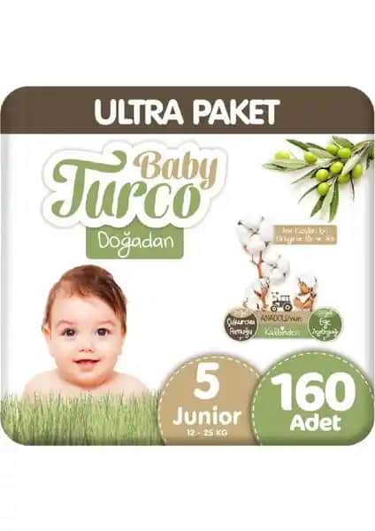 Baby Turco Bebek Bezi Aylık Paket ve Doğadan 5 Numara Junior Ürünlerinin Detaylı Karşılaştırması