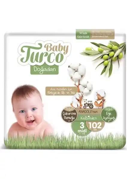 Baby Turco Doğadan 3 Numara Bebek Bezleri Karşılaştırması ve Özellikleri