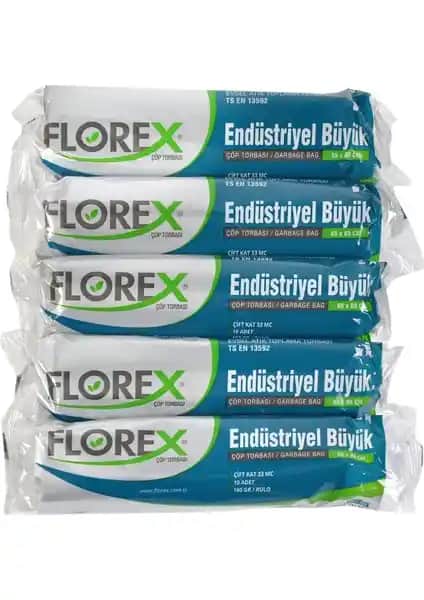 Florex Endüstriyel ve Jumbo Boy Siyah Çöp Torbaları Karşılaştırması