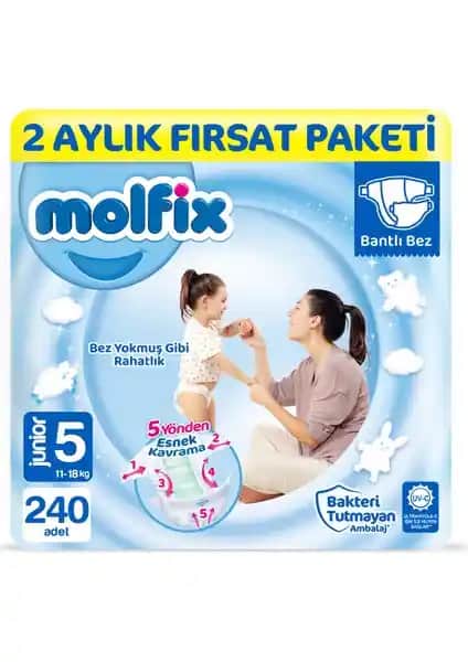 Molfix Bebek Bezi 5 ve 6 Beden Karşılaştırması ve Seçim Rehberi