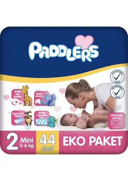 Paddlers Bebek Bezi Karşılaştırması: 2 Numara Mini ve 5 Numara Junior Özellikleri