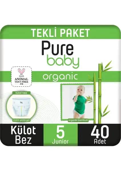Pure Baby Organik Bambu Özlü Külot Bez ve Sleepy Bio Natural Külot Bez Karşılaştırması