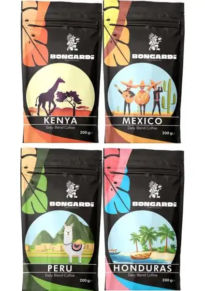 Bongardi Kahve Setleri ve Guatemala Yöresel Filtre Kahve Karşılaştırması