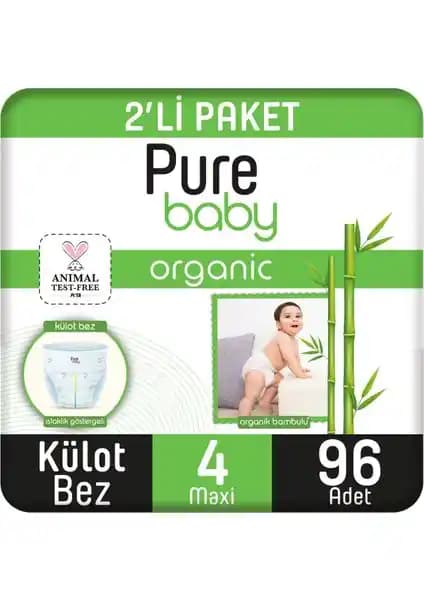 Pure Baby Organik Bambu Özlü Külot Bez Karşılaştırması: 2'li ve 4'lü Paketler Arasındaki Farklar