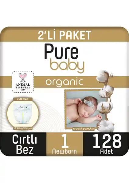 Pure Baby Organik Pamuklu Bezler Karşılaştırması 1 ve 4 Numara Bebekler İçin Uygun Seçenekler