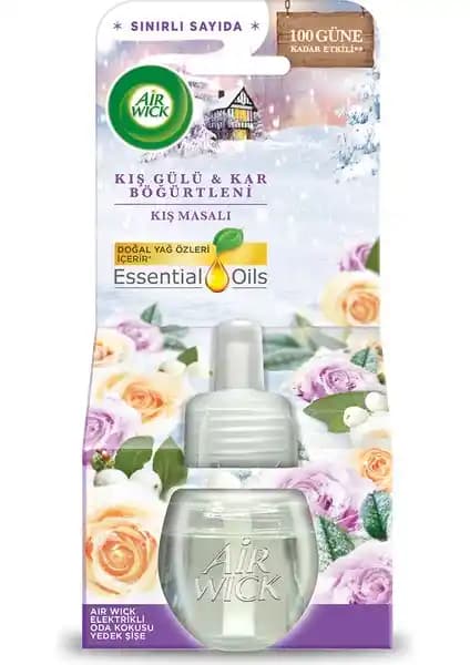 Air Wick Elektrikli Oda Kokusu Yedek Şişe Kış Masalı Temasıyla Sıcaklık ve Ferahlık