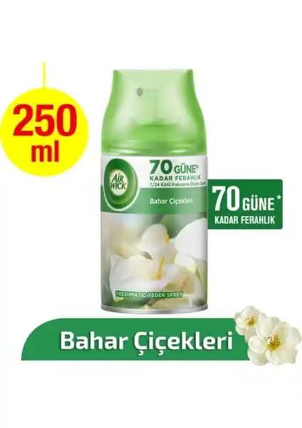 Air Wick Freshmatic Bahar Çiçekleri Oda Kokusu Yedekleri 60 Gün Kalıcılık Sağlar