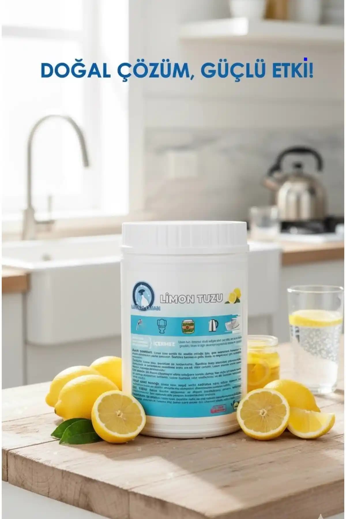 ARI Lucida Clean Limon Tuzu Doğal Temizlik ve Kireç Sökücü Ürün Özellikleri ve Kullanım Alanları