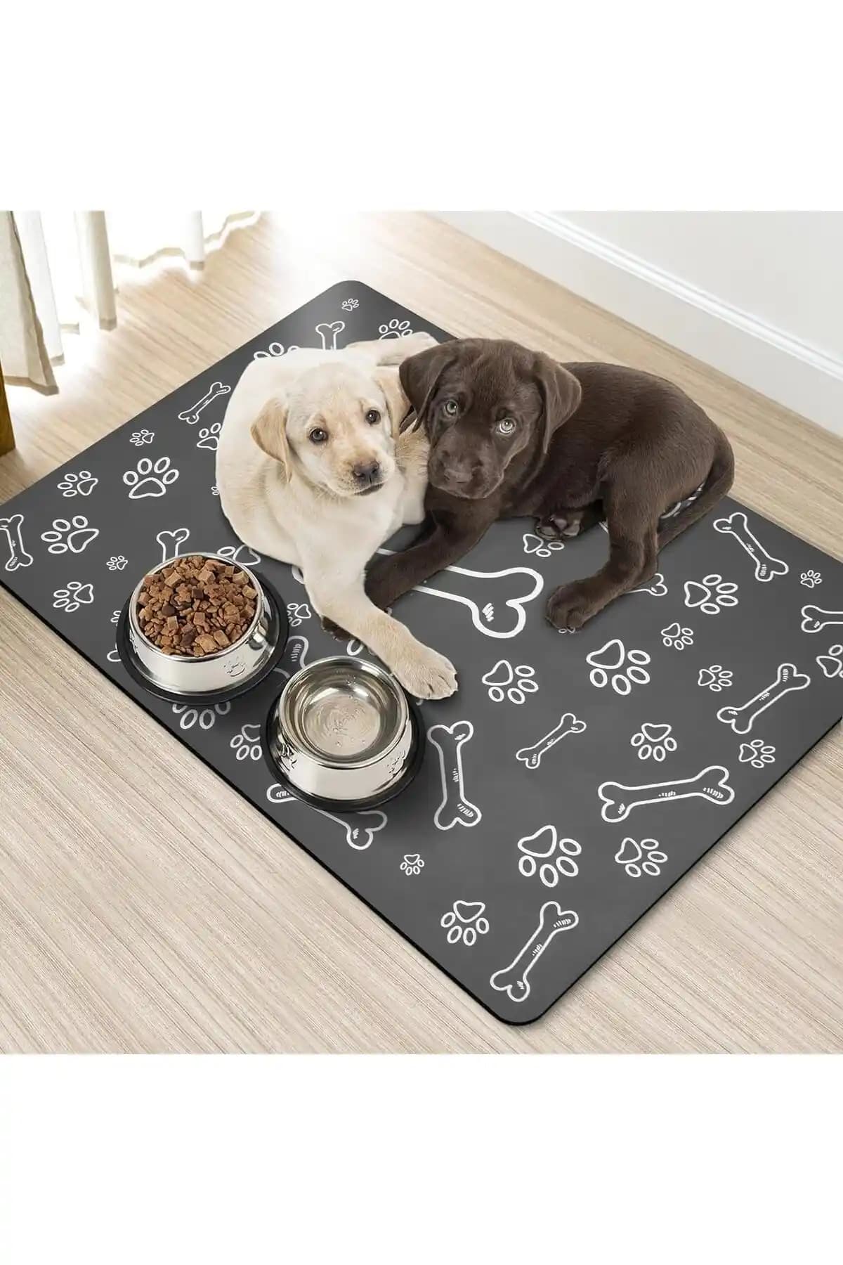 AsMat Paw Evcil Hayvan Matı: Şık ve Fonksiyonel Su Geçirmez Köpek ve Kedi Matı