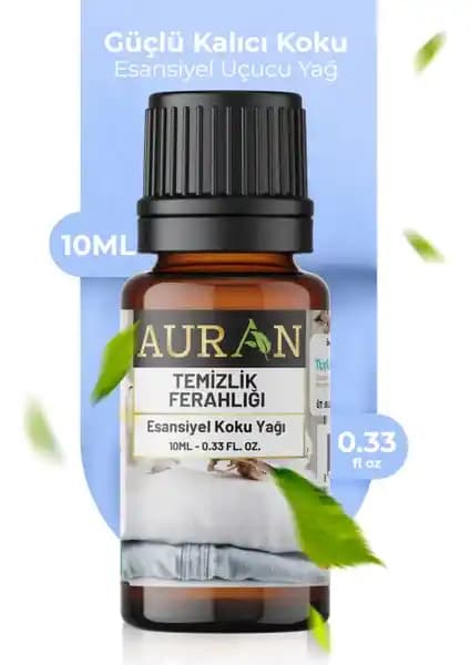 Auran Temizlik Ferahlığı Esansiyel Uçucu Yağ ile Doğal ve Temiz Bir Ortam Yaratın