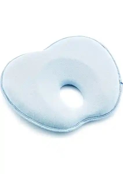 Baby Jem Düz Kafa Yastığı Mavi Bebeklerin Sağlıklı Gelişimi İçin Uygun Destek