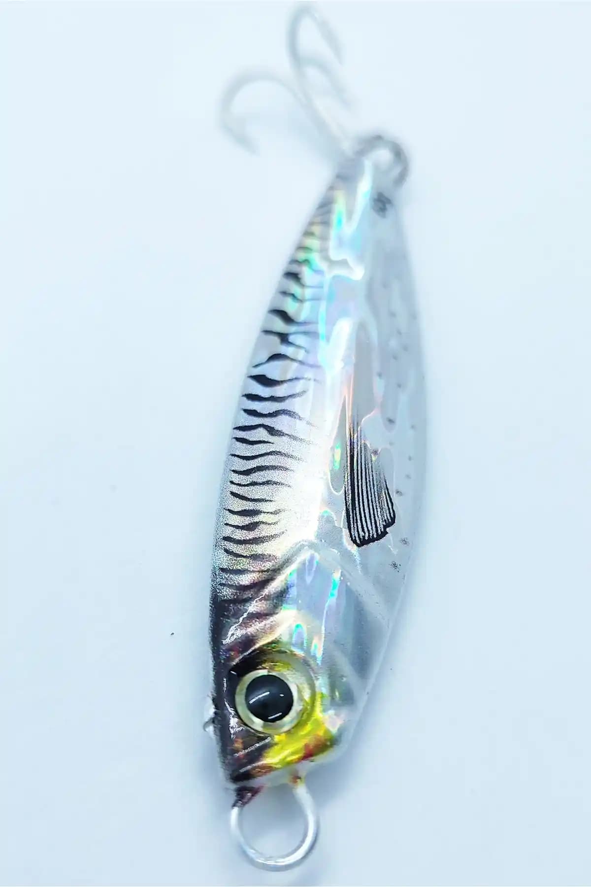 Balık Avı İçin Gerçekçi Efekli Kurşun Balık Jigi 60 gr 8 cm - Deniz Balıkçılığı Malzemeleri