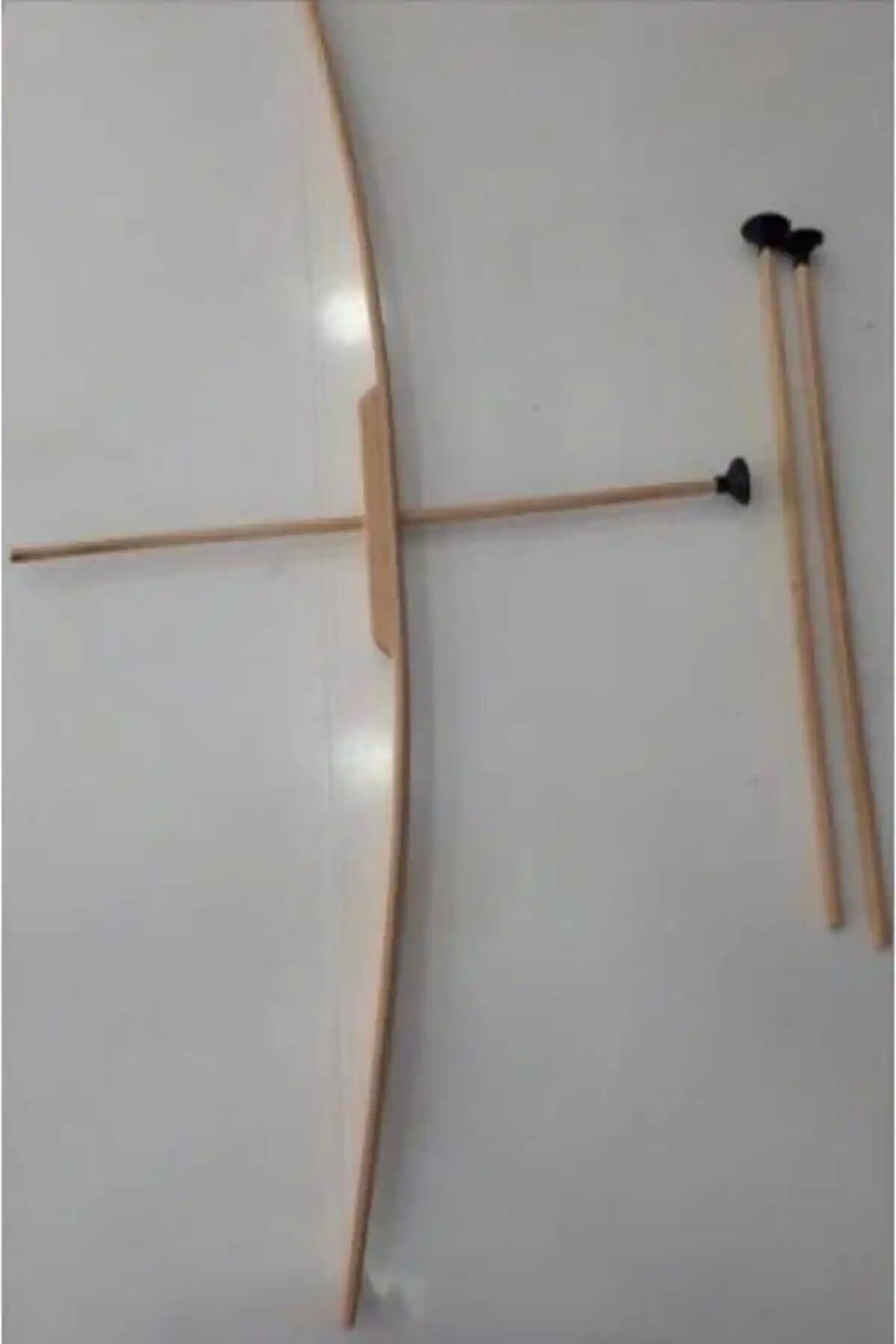 Başkent Gümüş ve Hediyelik Ahşap Ok Yay Çocuklar İçin Güvenli ve Eğlenceli Oyuncak