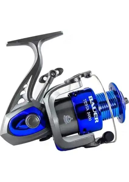 BAUER Testa 6000 Makara Olta Makinesi: Güçlü ve Dayanıklı Deniz ve Tatlı Su Olta Seçeneği