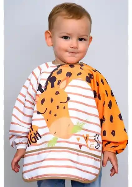 Bebek Mama Önlükleri Karşılaştırması Mai Perla Zürafa Desenli ve Yorni Zoo Deluxe