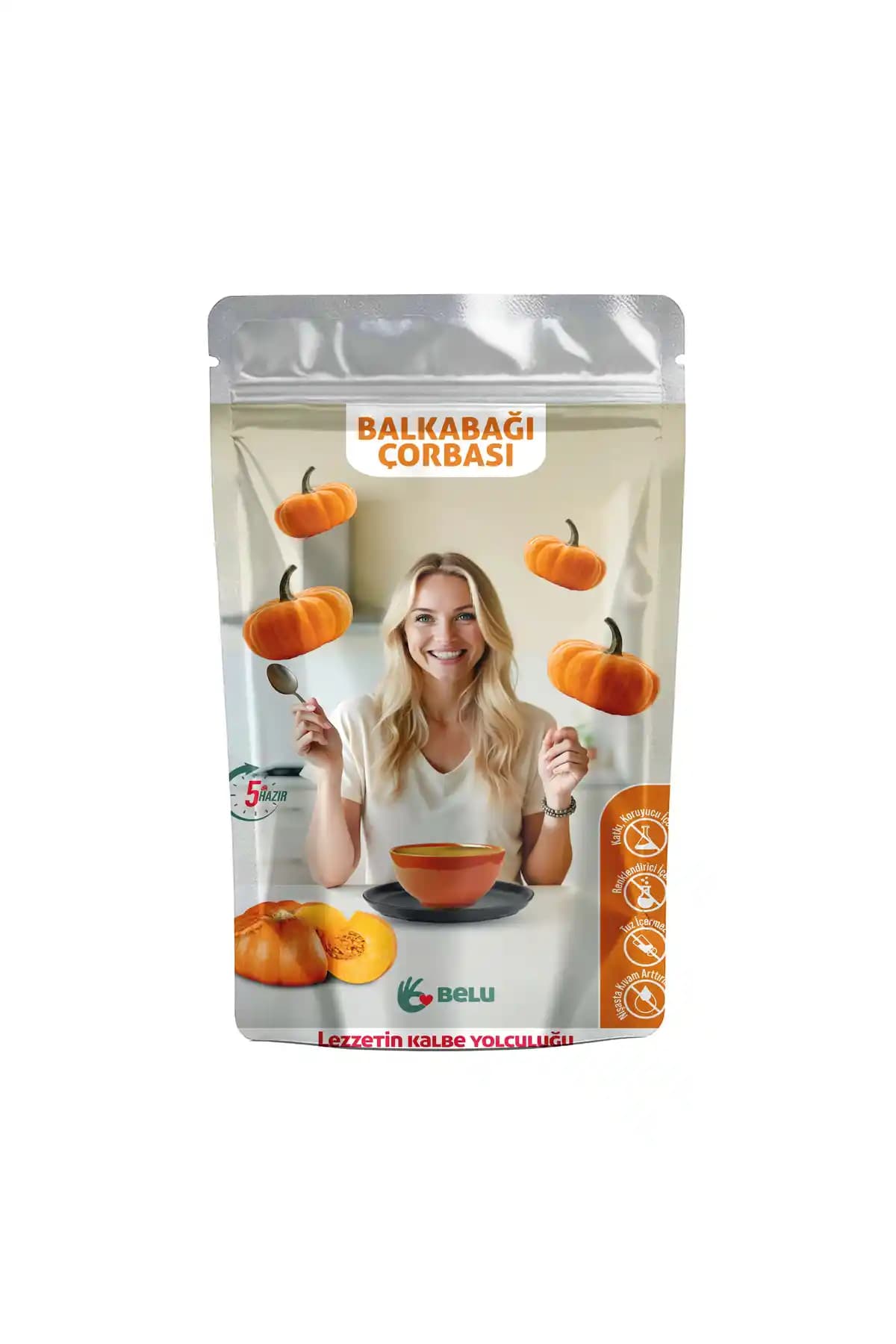 Belu Gıda Atölyesi Bal Kabağı Çorbası: Doğal ve Besleyici Bebek Çorbası Ürünü