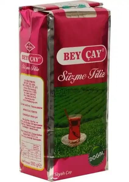 Bey Çay Süzme Filiz 500 gr x 10'lu, Yüksek Kalite ve Eşsiz Lezzetle Çay Keyfi