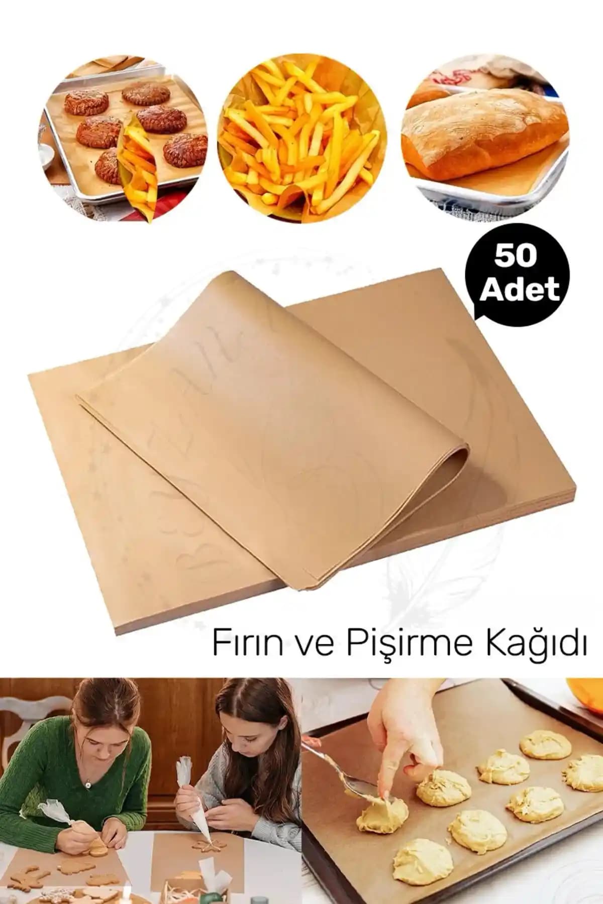 BEYZANA Fırınlanabilir Yağlı Pişirme Kağıdı: Sağlıklı ve Pratik Pişirme Çözümü
