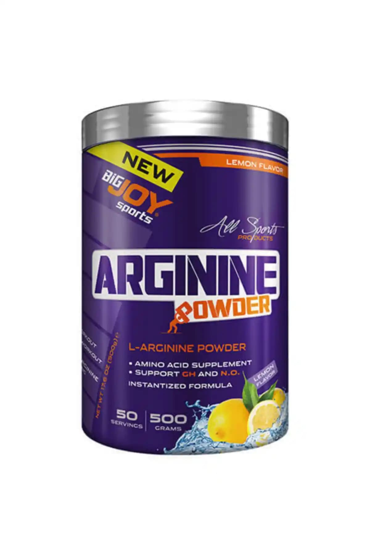 Bigjoy L-arginine 500 gr Orman Aromalı Toz Sporcular ve Aktif Yaşam İçin Takviye