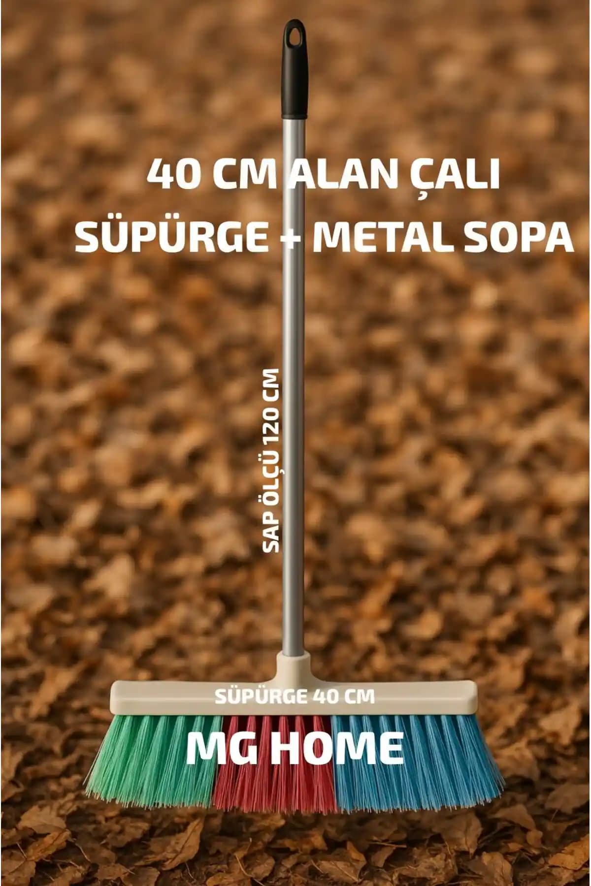 BİLLUR FIRÇA Çalı Fırçası ve Bahçe Süpürgesi Seti: Dayanıklı ve Pratik Bahçe Temizlik Çözümü