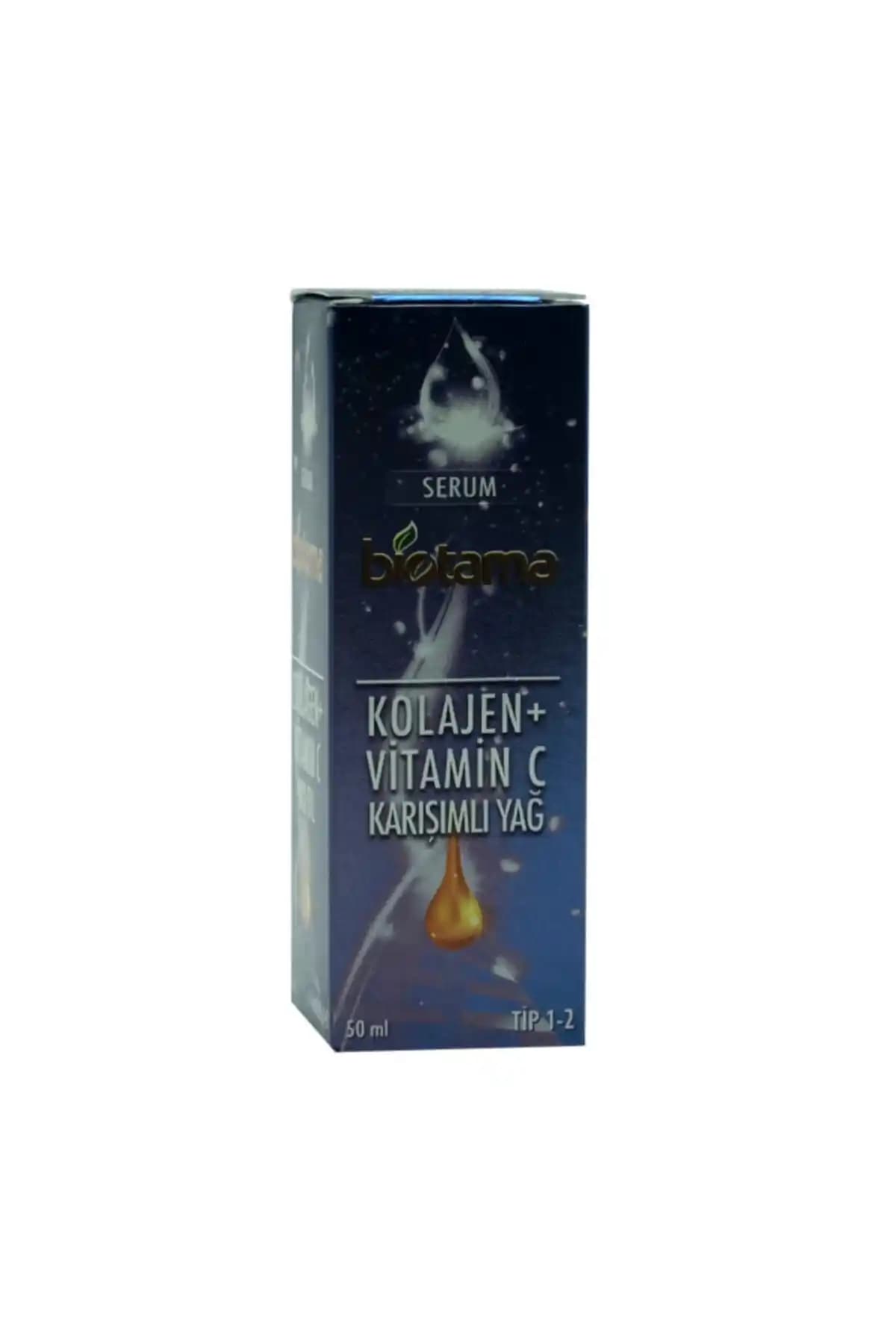 Biotama Serum Kolajen ve Vitamin C Karışımlı Yağ ile Cilt Sağlığınızı Destekleyin