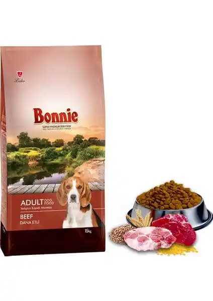 Bonnie Biftekli Yetişkin Köpek Maması 15 kg: Sağlıklı ve Ekonomik Köpek Beslenmesi