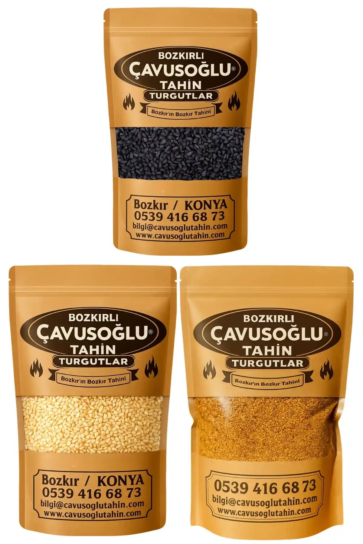 Bozkırlı Çavuşoğlu Susam Tanışma Seti: Farklı Susam Çeşitleriyle Mutfakta Lezzet Deneyimi