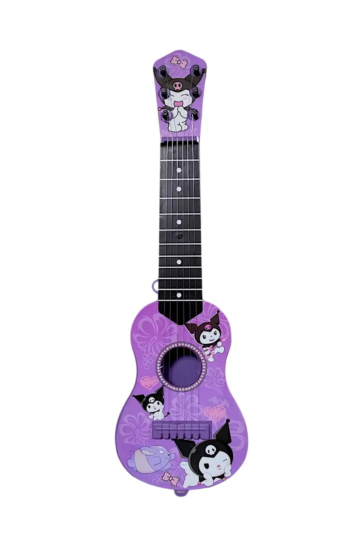 Brother Toys Mor Kuromi Modeli 6 Telli Çocuk Gitarı: Eğlenceli ve Eğitici Müzik Deneyimi