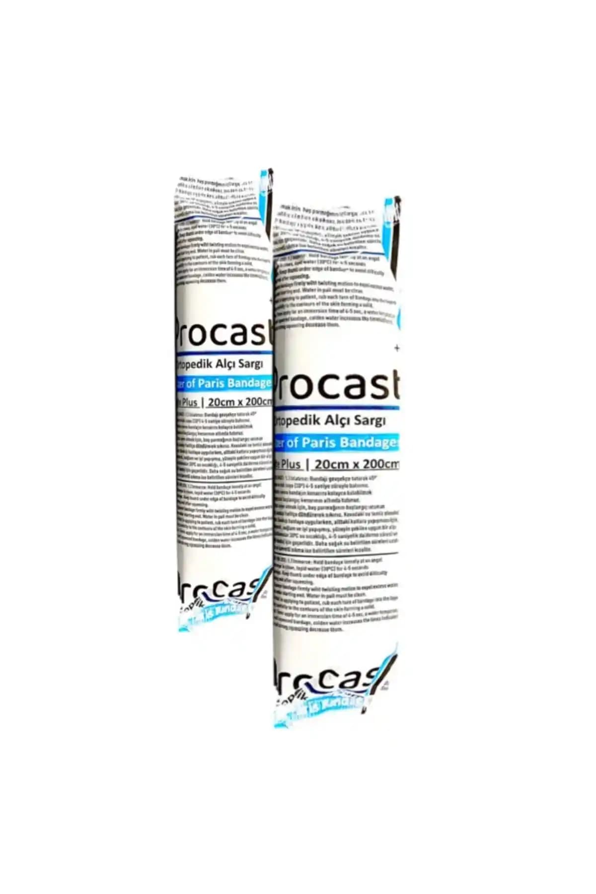 Case Procast Alçılı Sargı Bezi 20cm X 200cm Geniş Yara Kaplama ve Bakım Çözümü