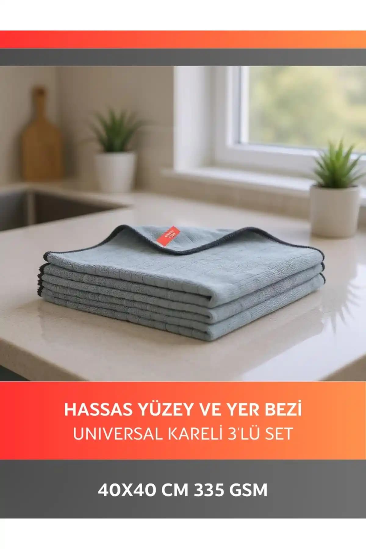 Cleanshe Mikrofiber Mutfak Temizlik Bezi Seti: Yüksek Performanslı ve Pratik Temizlik Çözümü